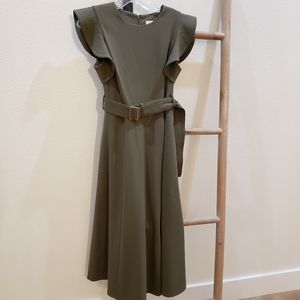 🌵Army Green Calvin Klein Dress Size 4